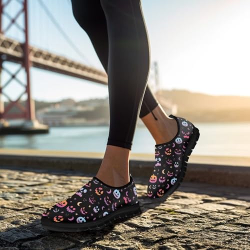 Image of Women's Loafers Slip On Slip Shoe Casual Walking Shoes Non Slip Work Shoes Mesh Athletic Sneakers