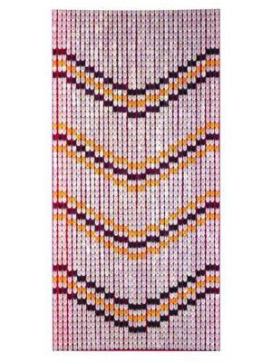 Vette Tenda Piastra Onde Pvc 120X230 F 44 - decoro onde Colori assortiti