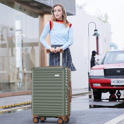 Showkoo 002 Luggage Sets 3 Piece Hardside Expandable Suitcase thumb #1