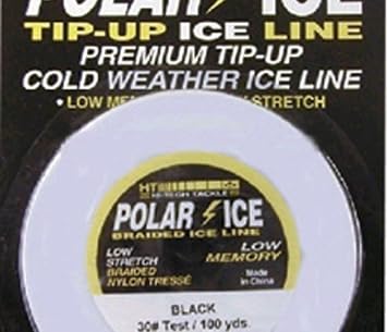 HT IL-1030 Polar No. 30 Ice Braided Line, 100-Yard