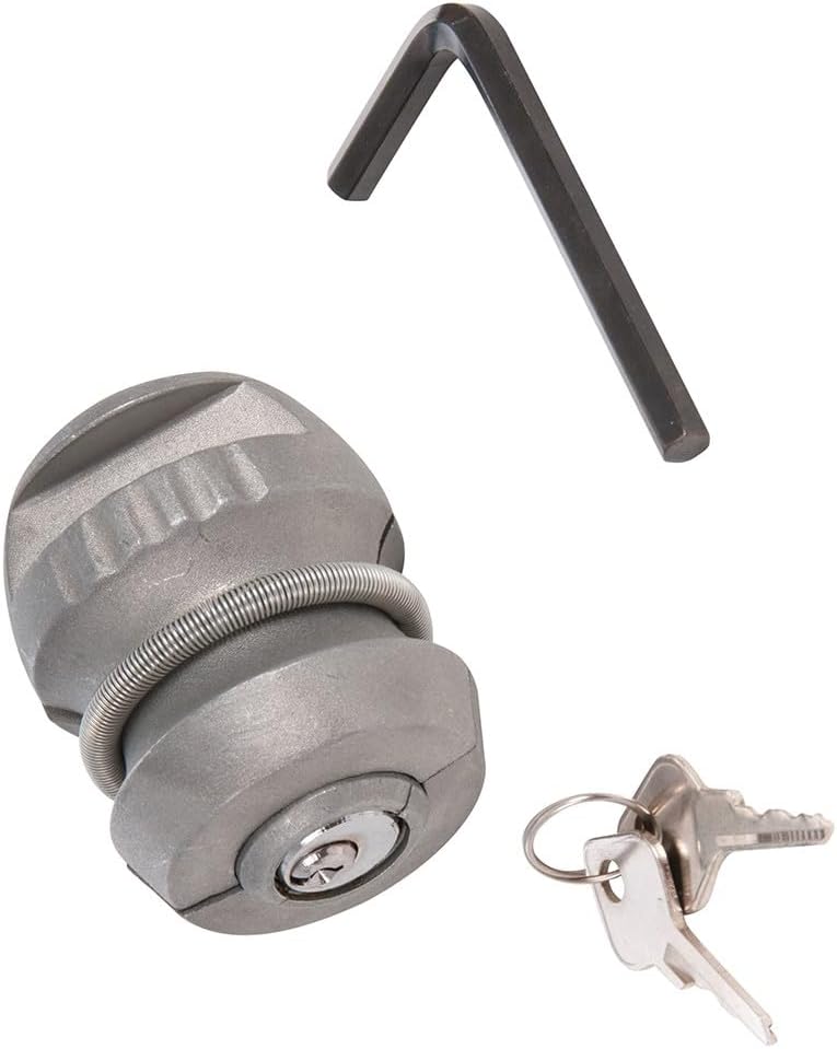 Silverline 107667 Trailer Hitch Lock 50 mm Dia Ball Coupling
