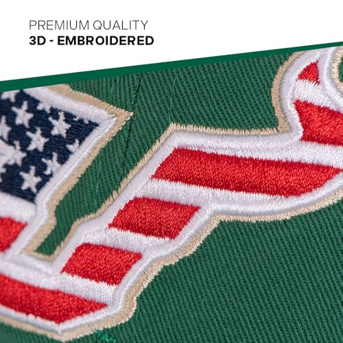 Gorra Baseball University of South Florida USF Bulls verde miniatura 3