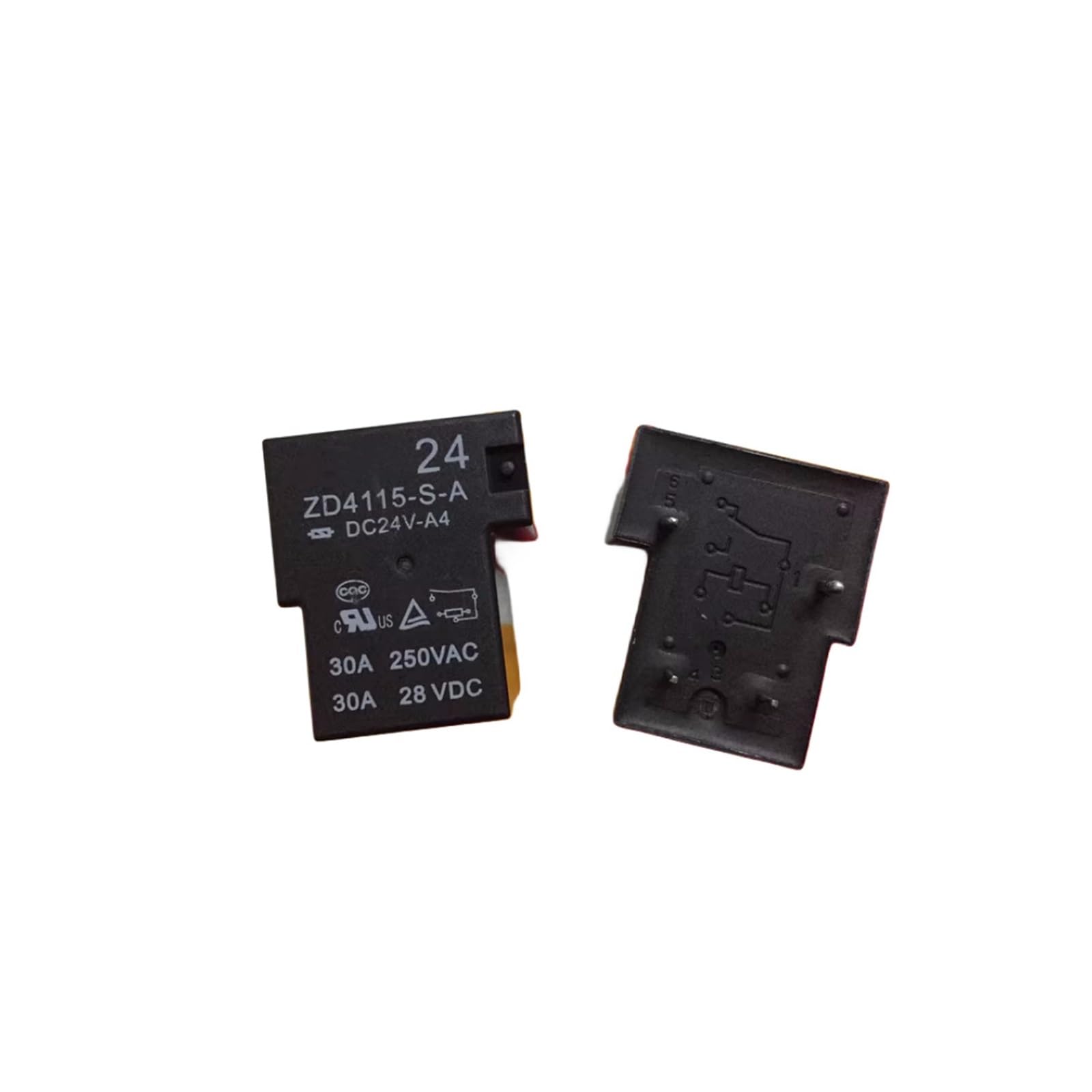 Relais 24V ZD4115-SA-24VDC 40A pour réparer un boîtier de contrôle défectueux