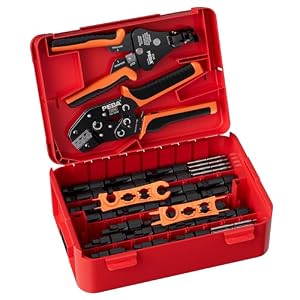 PEBA – PEBA Solar Crimpzangen Set mit 14 Paar IP68 Solarstecker – P