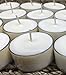 Soy Tealight Candles - 25 Unscented - All Natural Color - Clear Cup Candles with 6 to 8 Hour Burn Time - by Soyworx