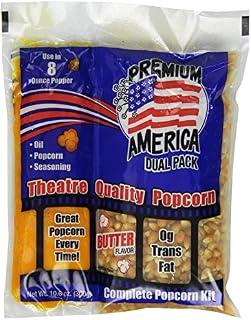 Great Western Premium America Dual Pack Popcorn, 10.6 Ounce (Pack of 24)