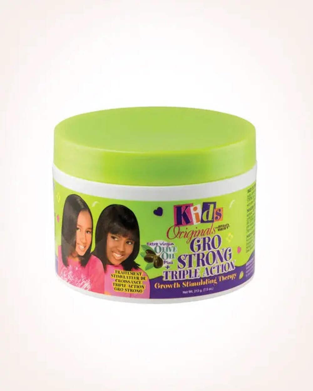 AFRICAS BEST KIDS ORG. GRO STRONG THERAPY 7.5 oz. JAR