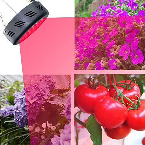 UFO 150w Grow Light, Full Red Plant Light 660nm Spectrum for Indoor Plants Flowering, Fruiting, Grow Spectrum Enhancement - Image 6