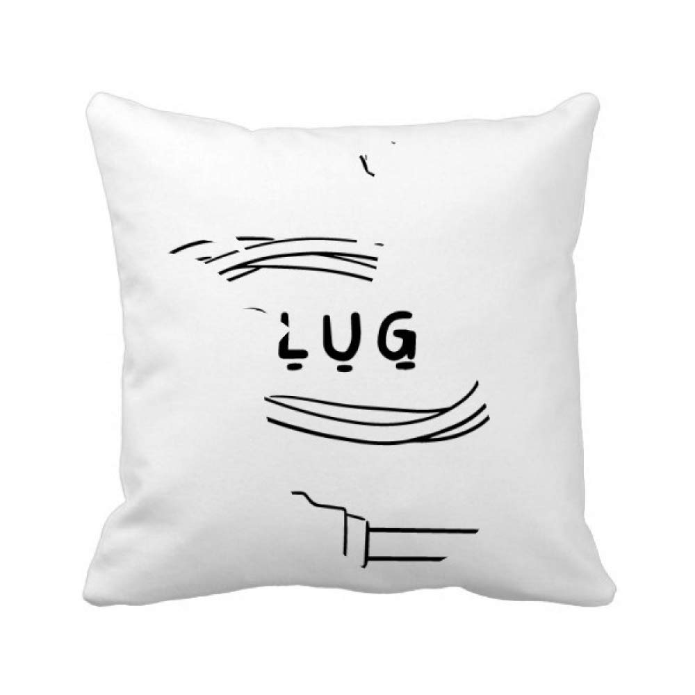 Housse de coussin DIY ligne d'ananas broderie manuelle créative