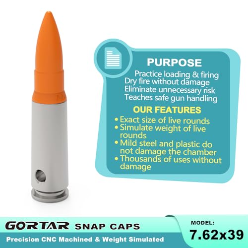 Image of Snap Caps Training Dummy Rounds Practice Safe Loading Firing Close to Real Weight
