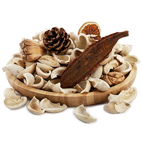 Kingrol-Natural-Potpourri-Bag-Scented-Dried-Flowers-for-Home-Fragrance-Decor-Potpourri-Bowl-Vase-Filler-97-oz-White Kingrol Natural Potpourri Bag Scented Dried Flowers for Home Fragrance Decor Potpourri Bowl Vase Filler 97 oz White