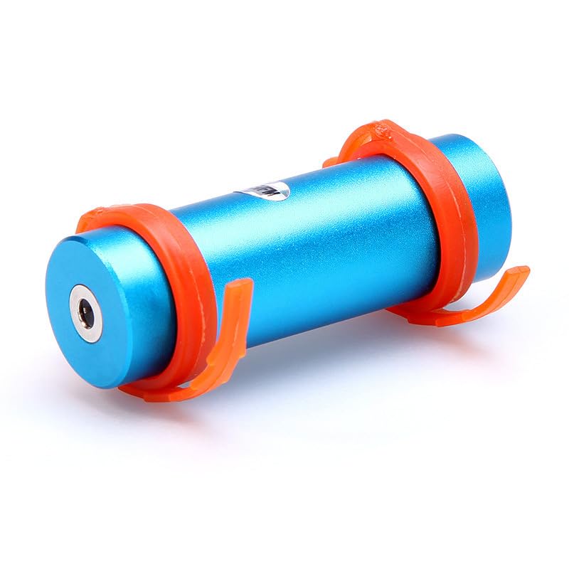 Tosuny Reproductor de Mp3 Impermeable, Reproductor de Música Impermeable IPX8 con Almacenamiento de 8 GB y Correa Ajustable, para Nadar en Buceo en Kayak de esquí de Surf (Blue)