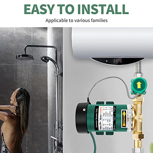 Kolerflo KF301 120W Water Pressure Booster Pump 115Vac,396 Gph,21.7 Psi Household Automatic Home Booster Pump thumb #6