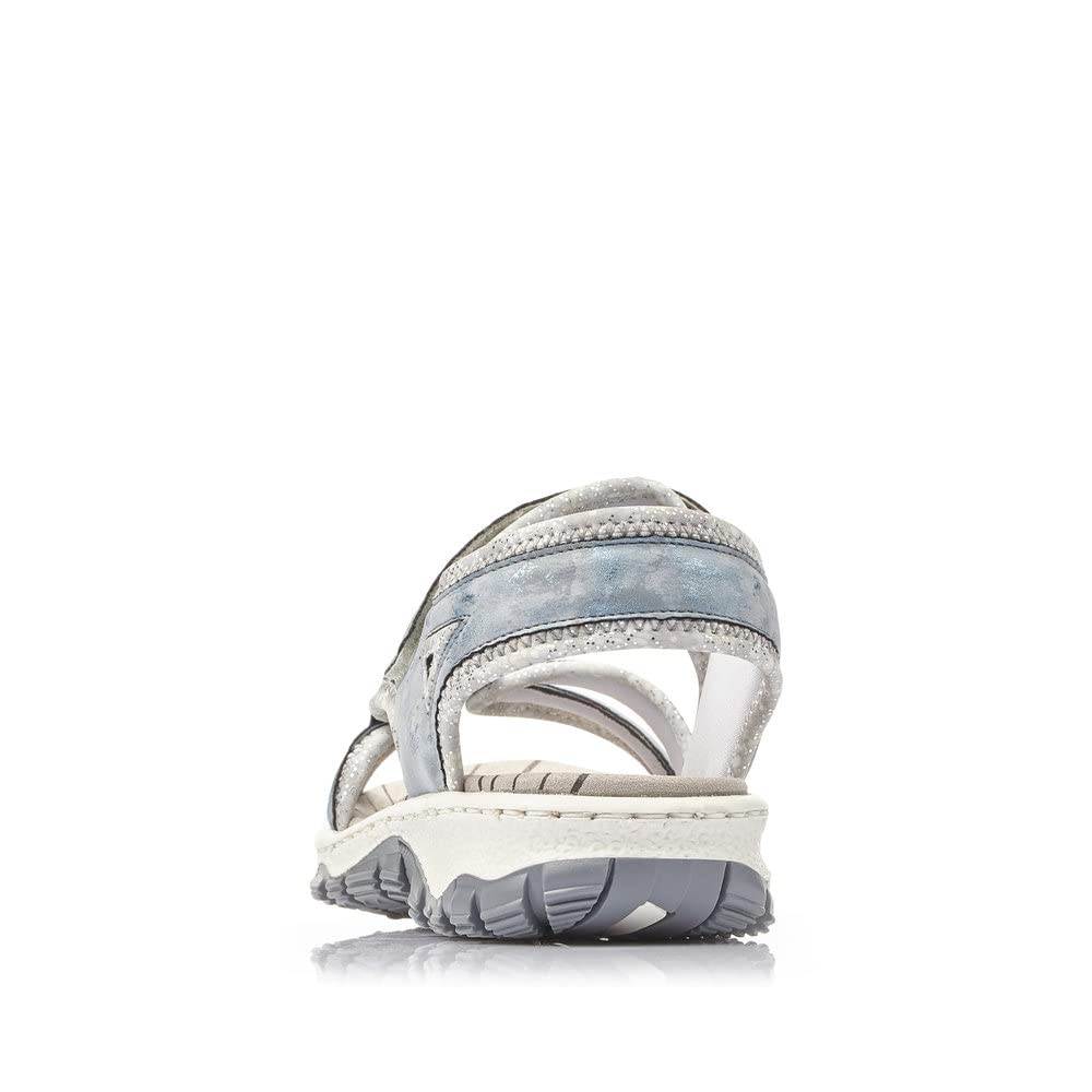 Rieker Damen Klassische Sandalen 68879, Frauen Sandalen