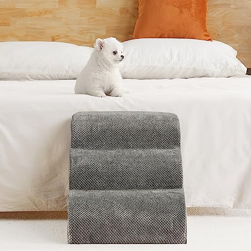 Romrol 001 Dog Stairs Ramp For Beds Couches,Extra Wide Pet Steps thumb #6