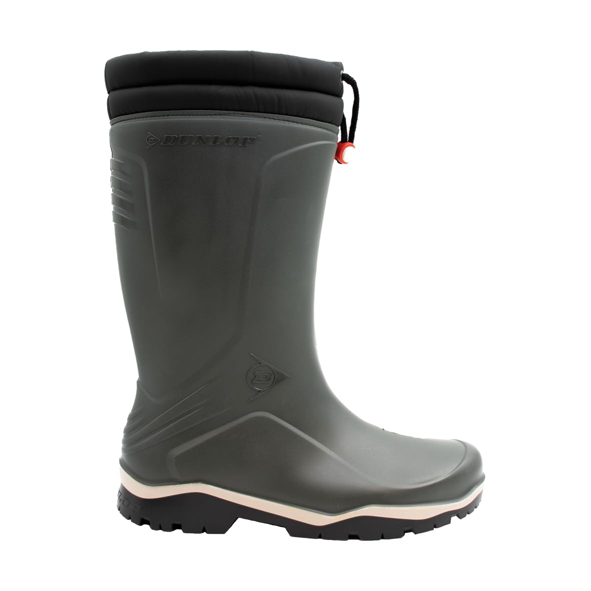 DUNLOP Blizzard Schneestiefel, Gefütterte Winterstiefel, Grün, Größe 41