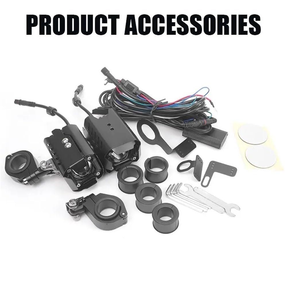 Phares avant moto Lumières LED Motos 80W Pour Pour Tout-terrain Pour ATV