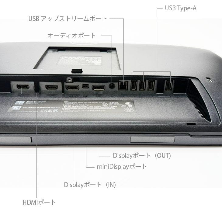 Amazon.co.jp: 中古良品 Dell ディスプレイ モニター U2515H 25インチ