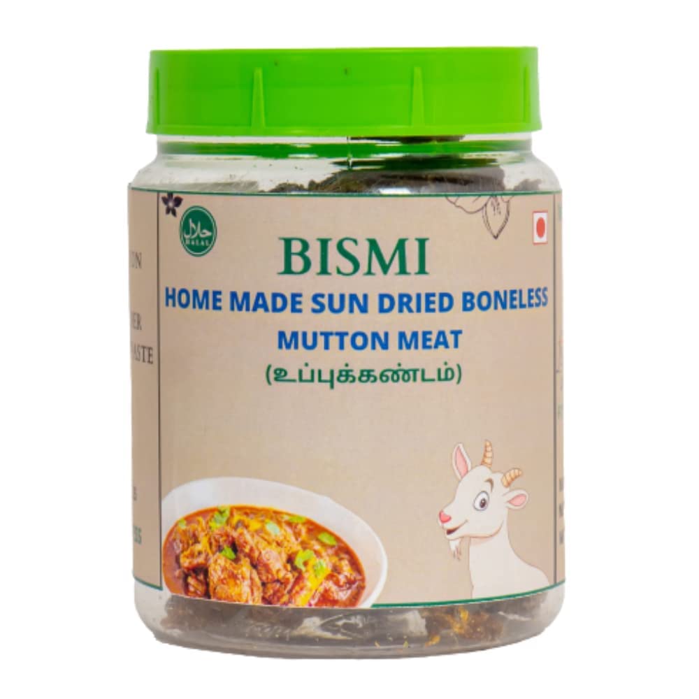 See full amazon price history chart for BISMI Sun Dried Boneless Mutton- Sukkat Mutton -Home Made Traditiional Kitchen Food (uppukandam 100gm) BISMI Sun Dried Boneless Mutton- Sukkat Mutton -Home Made Traditiional Kitchen Food (uppukandam 100gm) (B0C4BGP489) Amazon Price History, Amazon Price Tracker