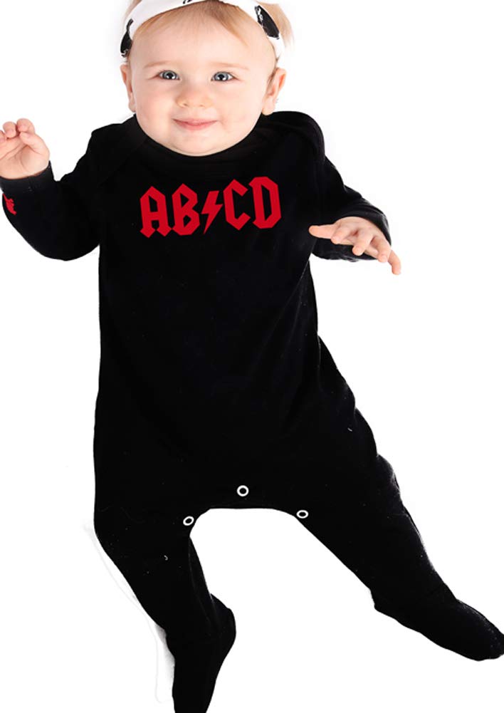 Ropa Bebe Sudadera Con Capucha Infantil AB/CD Rock Manga Larga