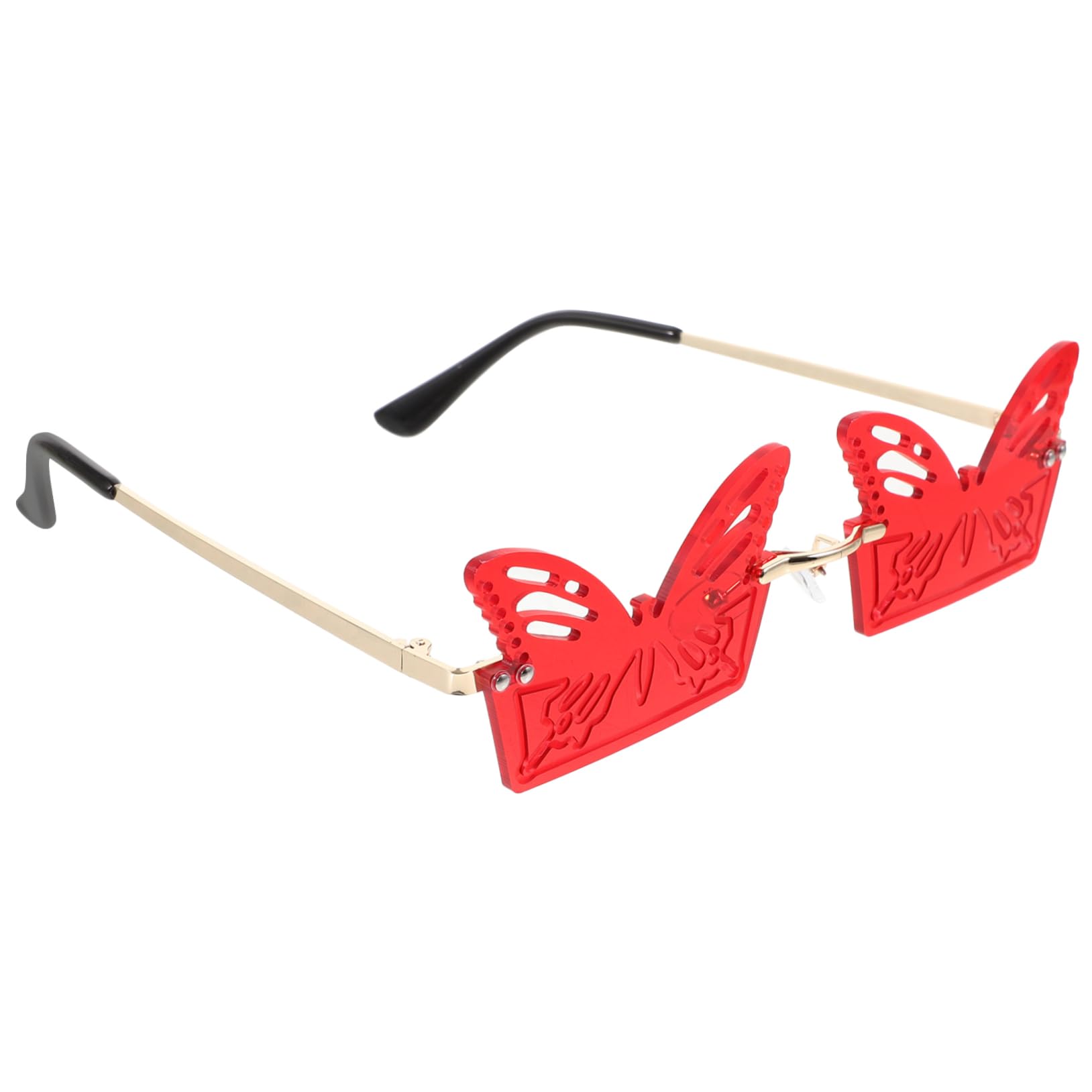 5paare Sonnenbrillen Mit Schmetterlingsdesign Für Partys Kreative Foto-requisiten Für Damen Leichte Und Sichere Materialien Für Festliche Anlässe