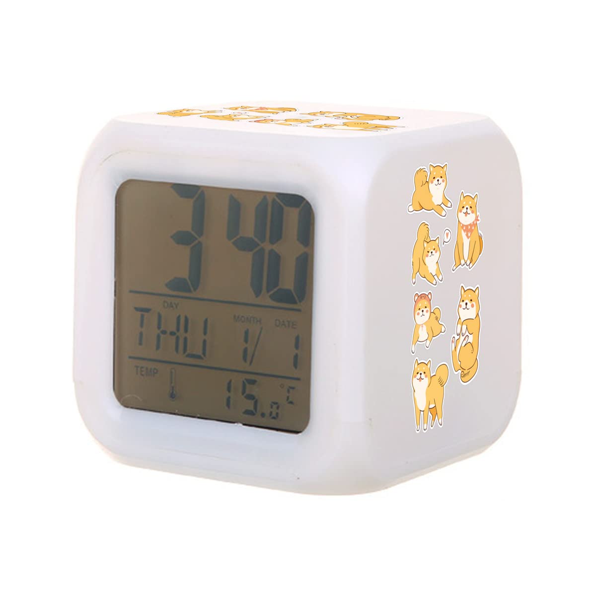 Amazon.co.jp: 目覚まし時計 置き時計 かわいい 柴犬 犬柄 デジタル Amazon.co.jp: 目覚まし時計 置き時計 かわいい 柴犬 犬柄 デジタル