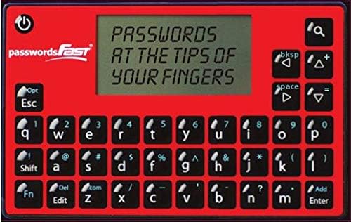 passwordsFAST Compact Offline Password Keeper (Encrypted)
