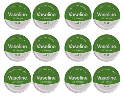 Preisvergleich Produktbild 6 x Vaseline Lippenbalsam Therapy Aloe Vera - 20 gr