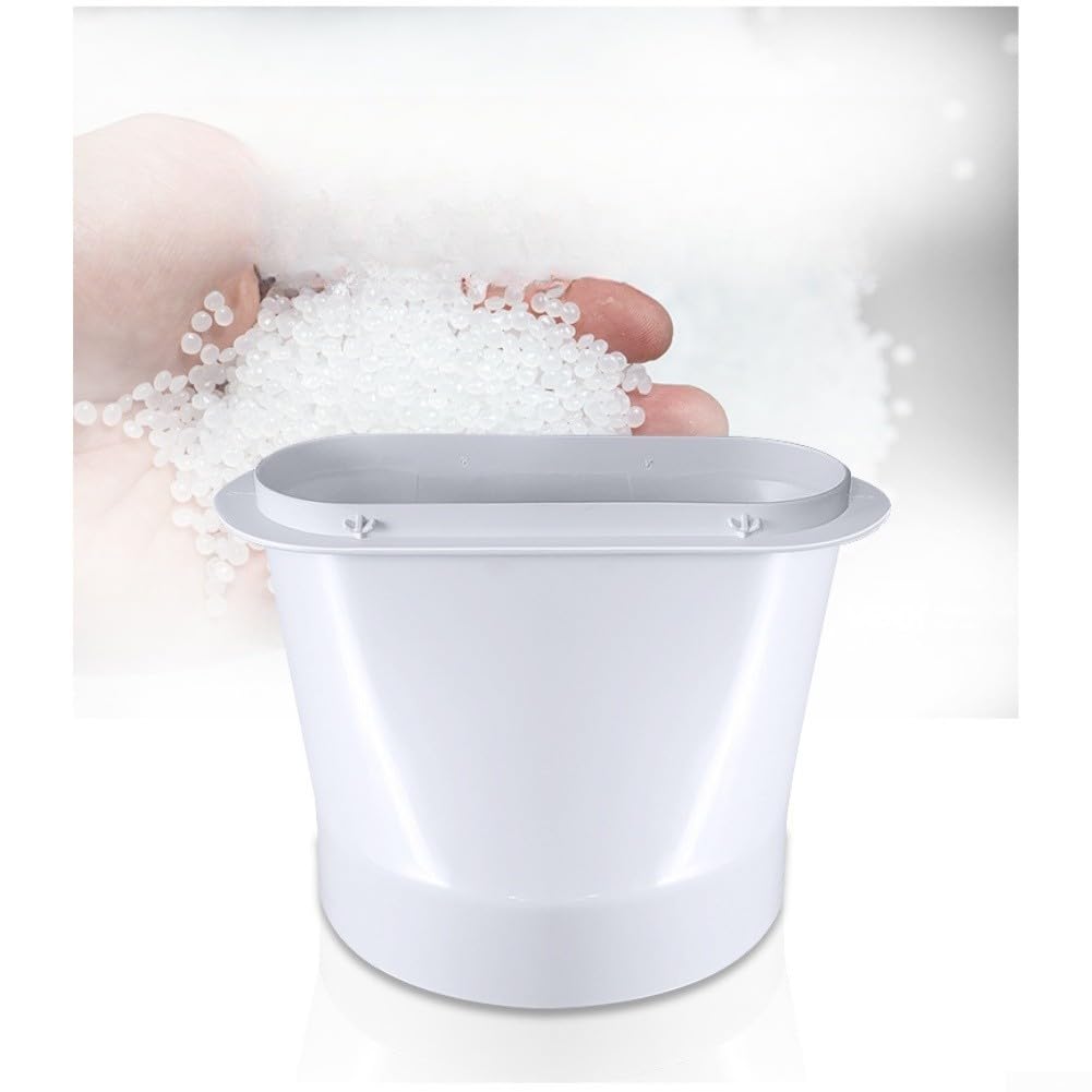 Juego de manguera de aire acondicionado de 5,9 pulgadas, para oficina y hogar, color blanco, 15 cm de diámetro, conector plano y rejilla de protección contra insectos de ABS para acondicionadores de