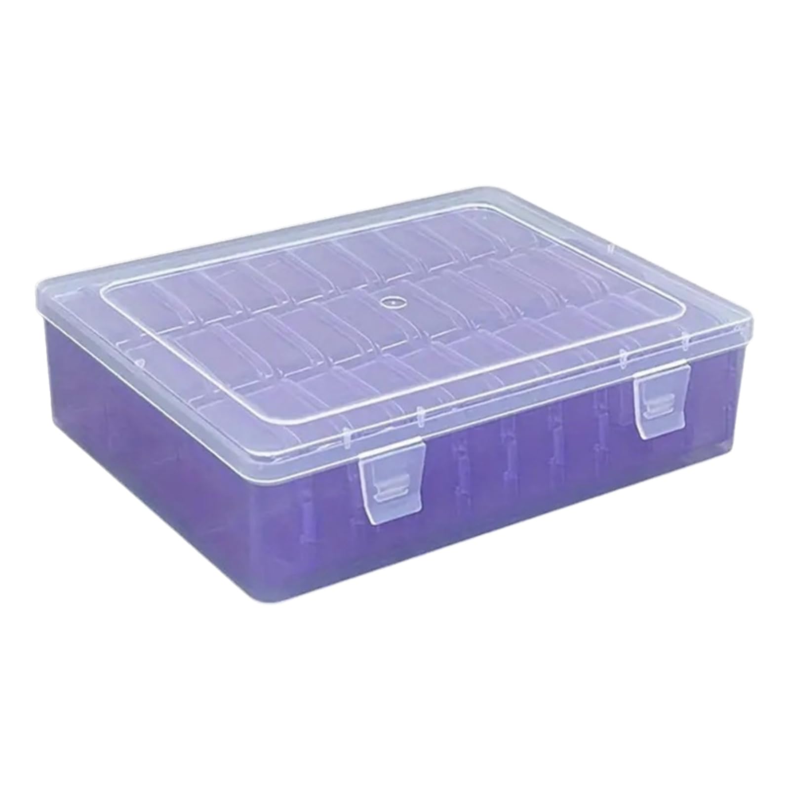 Organizzatori multifunzionali in plastica trasparente e robusta da 30 slot Accessorio per la casa per gioielli con perline e piccoli oggetti Vetrina per esposizione gioielli