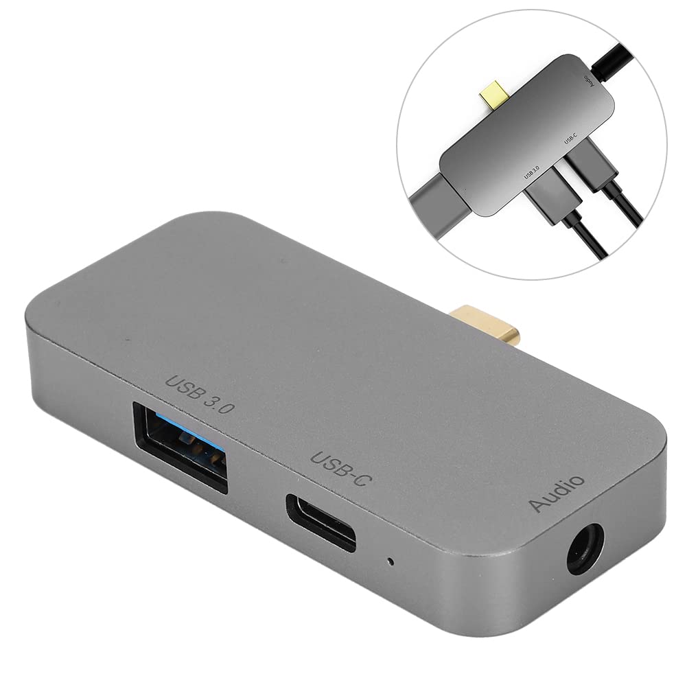 Amazon.co.jp: 4 in 1 USB C ハブ グレー、多機能拡張ドック、タイプ C