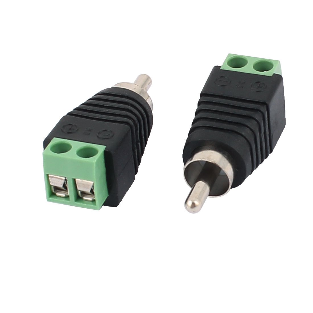 Aexit 100 Stk Musikinstrumente & DJ-Equipment Schraubanschluss Koaxial Cat5 Cat6 Audio Video Cinch- Musizier-Zubehör Stecker Buchse