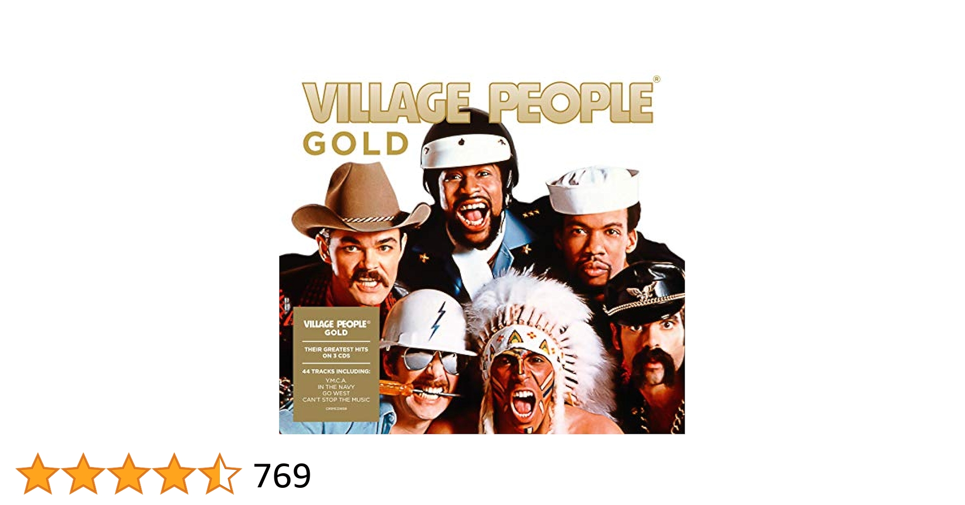 VILLAGE PEOPLE CD セット 5枚
