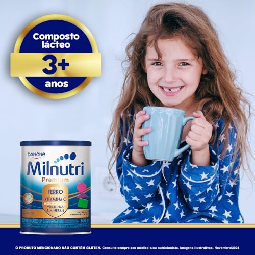 Danone Nutricia Milnutri Premium - Composto Lácteo Idade Pré Escolar 800G