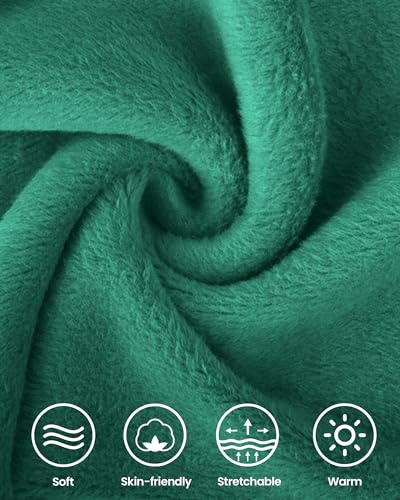 JOCMIC Fleece Lined Leggings Girls Winter Thick Warm Pants for Kids 3-14 Years 1 Pack2