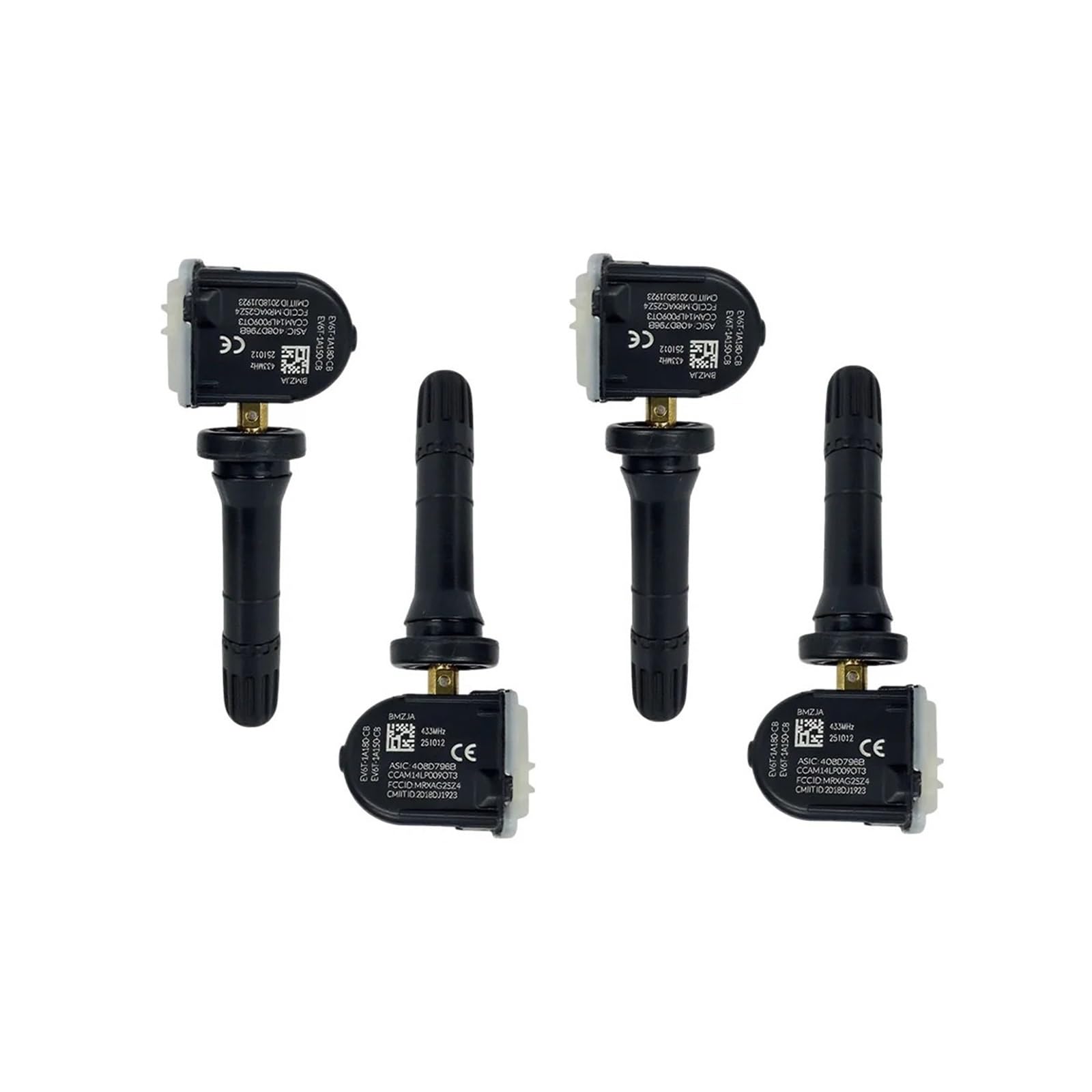 Capteur TPMS pour Ford Fiesta C-Max et Kuga valve de pression de pneus d'origine - 6