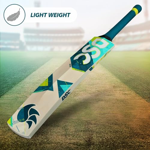 Image of DSC Belter Wood Kashmir Willow Cricket Bat Short Handle Mens (Multicolour)
