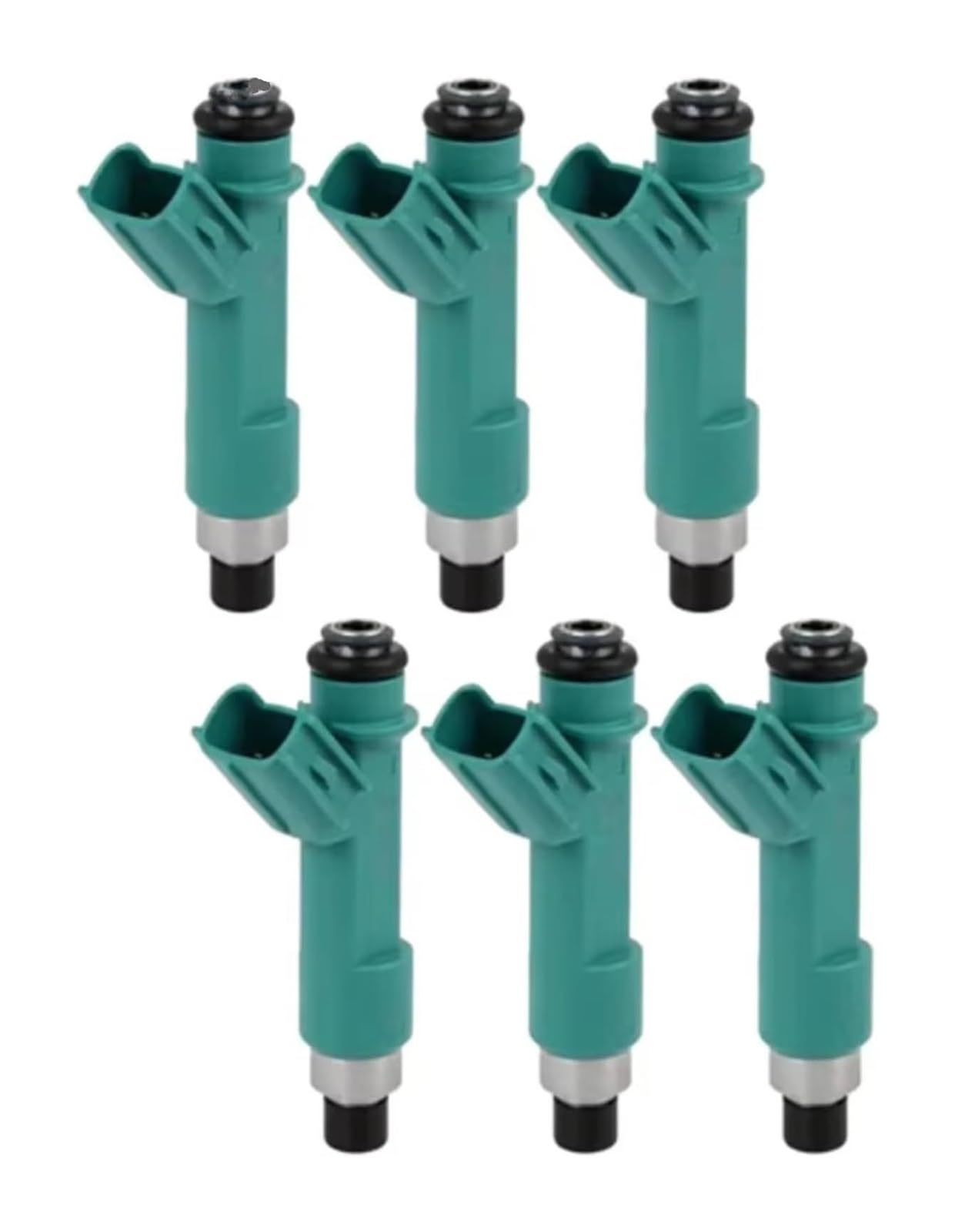 Strjus One Color Car Petrol Injection Nozzles For Toyota For 4Runner Fj For Cruiser For Tacoma For Prado For Hilux For Tundra 2005 4.0L 6X Fuel Injector Nozzle Exhaust