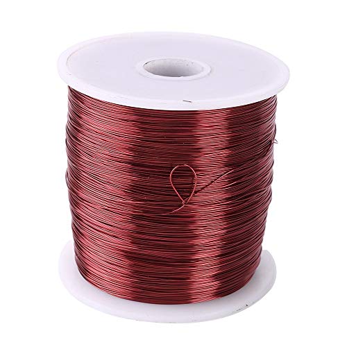 Magnet Wire, Enameled Copper Wire, 24 AWG, 10 Lbs, 8027' Length, 0.0211