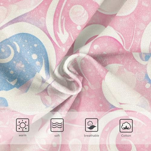 KLL Pink Glitter Texture Toddler Boys' Comfort Briefs Breathable Undies3