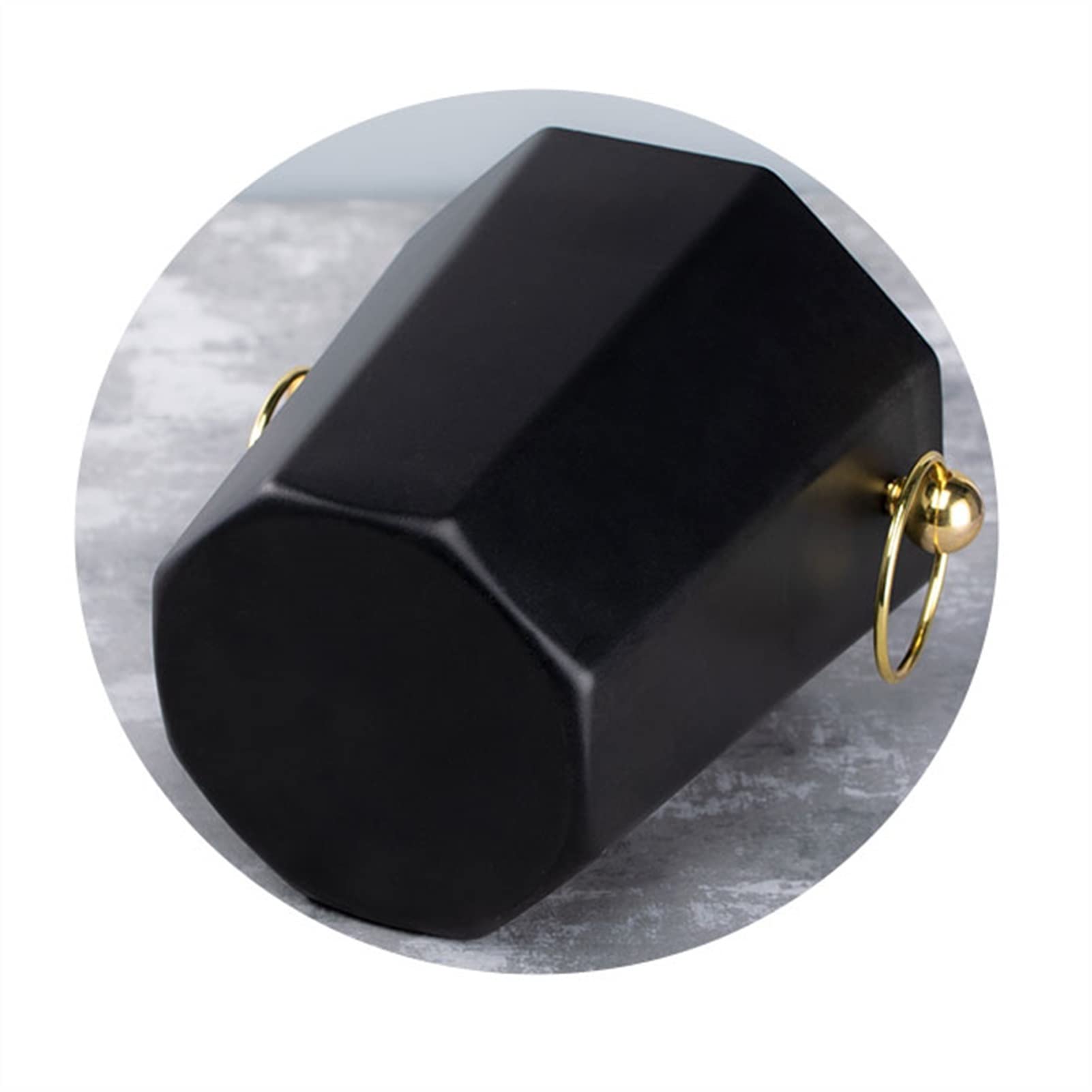 TOMYEUS Eiskübel Achteckige Ei-Eimer-Container-Edelstahl-Champagner-Wein-EIS-Eimer hält EIS kalt for Home-Bar, die Bier und Wein kühlen Weinkühler & Sektkühler (Color : A)