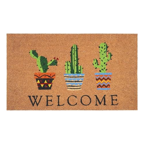 Calloway Mills Cactus Welcome Doormat, 17' x...