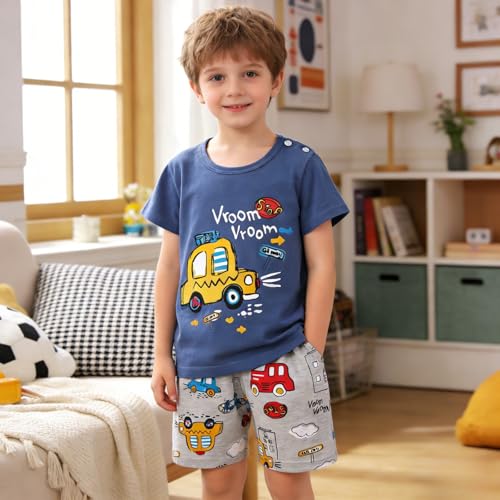 Image of LMYOVE Casual round-neck short-sleeved T-shirt and short suit summer beachwear
