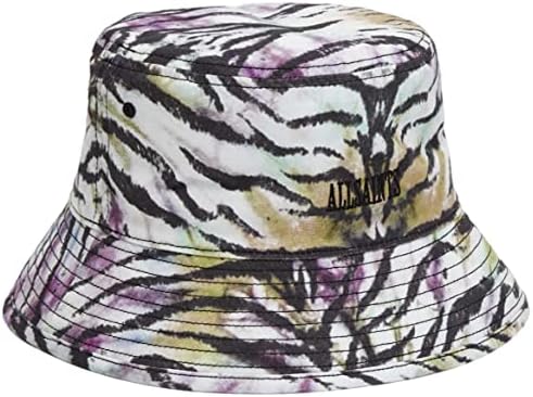 AllSaints Men's Bucket HAT (Tiedye Tiger Purple)