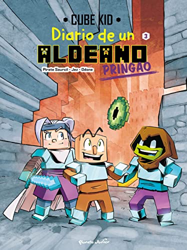 Minecraft. Diario de un aldeano pringao. Cómic 3: Travesía por el desierto