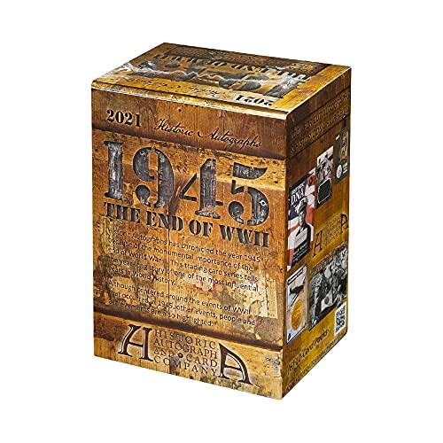 2021 Historic Autographs 1945: The End of WWII Blaster Box