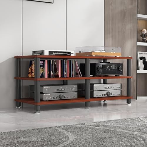 Gabinete de torre de audio y soporte de exhibición de parlantes modernos