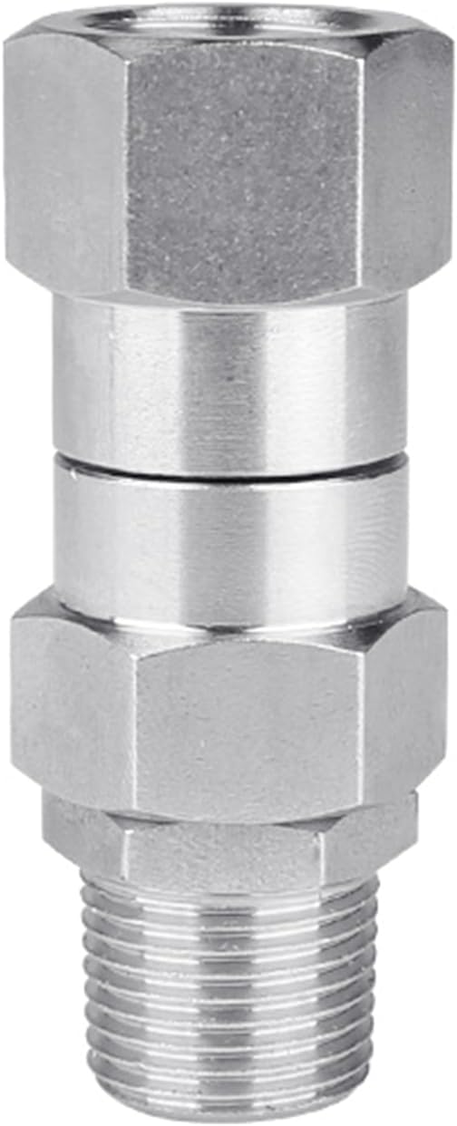 3/8 Inch NPT Male Thread Fitting Joint Metal Quick Connector Anti Pressure Washer Hose Fittings Anti Fitting