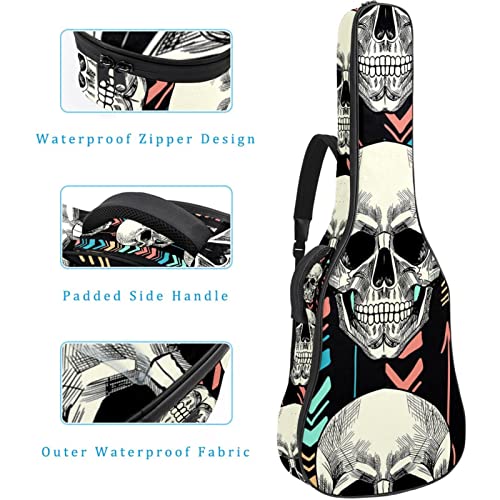 Hondank Housse imperméable pour guitare acoustique avec double bandoulière et poche Motif carré, Multicolore 02, 42.9×16… - Les Beatles, Paul McCartney, John Lennon, RIngo Starr, George Harrison Hondank Housse imperméable pour guitare acoustique avec double bandoulière et poche Motif carré, Multicolore 02, 42.9x16… – Image 5