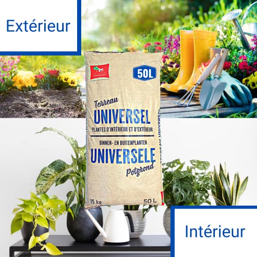 La Plaine Chassart - Universele Potgrond 50L - Oppotten van alle Soorten Binnen en Buitenplanten - Aarde voor Tuin… - Afbeelding 3